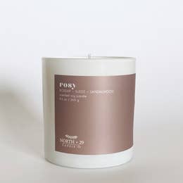 Rosy Soy Candle