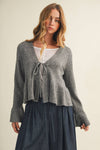 Hayven Tie Cardigan