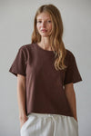 Tory Knit Crew Neck Short Sleeve