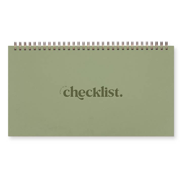 Weekly To Do Checklist Planner