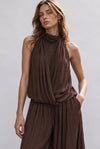 Draped Halter Top