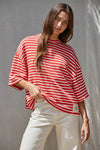 Bianca Striped Pullover