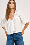 Holland Embroidered Lace Top