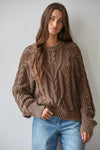 Hayden Cable Knit Pullover