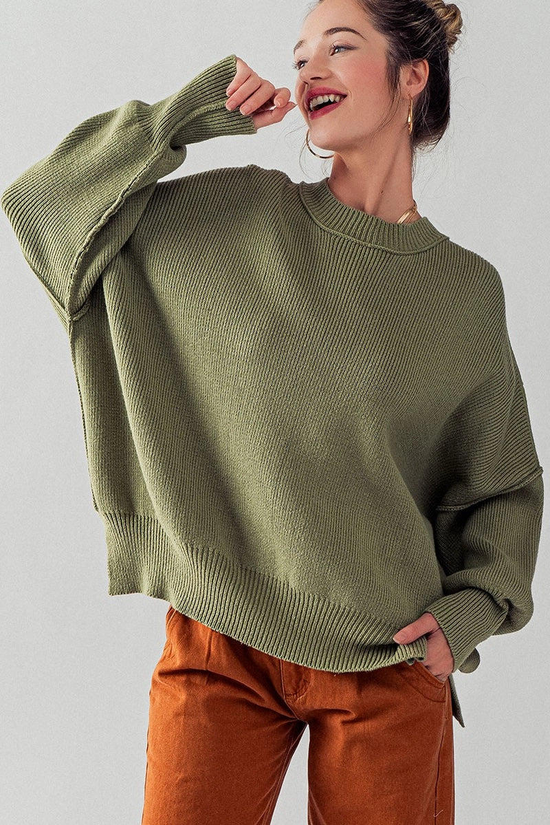 Oversized Crewneck Sweater