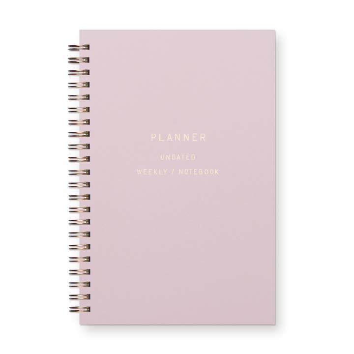 Standard Type Undated Weekly Planner