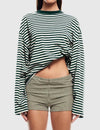 Polina Striped Long Sleeve Shirt