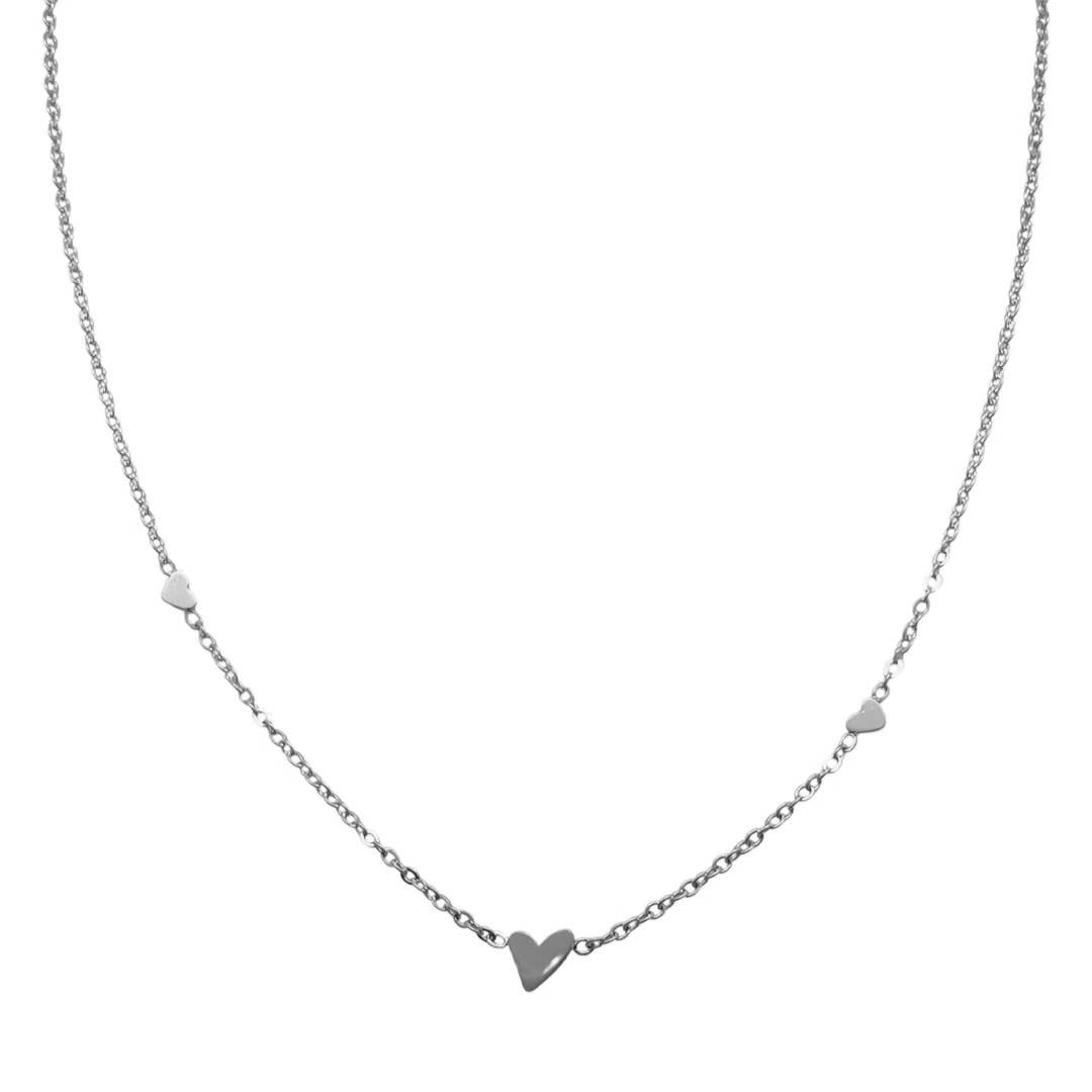 Alice Triple Heart Necklace