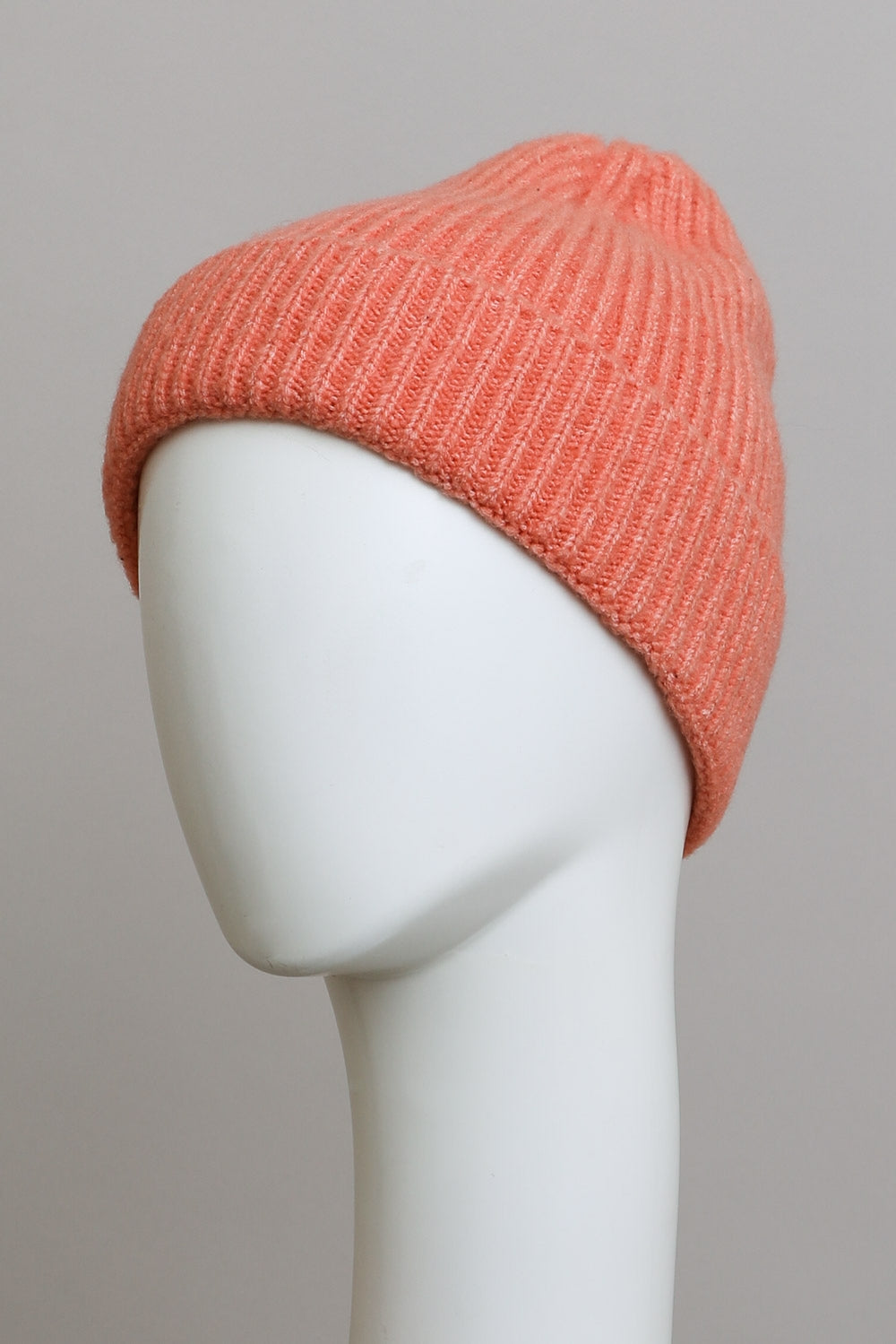 Rib Knit Cuffed Beanie