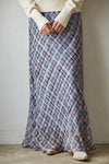 Polly Plaid Midi Skirt