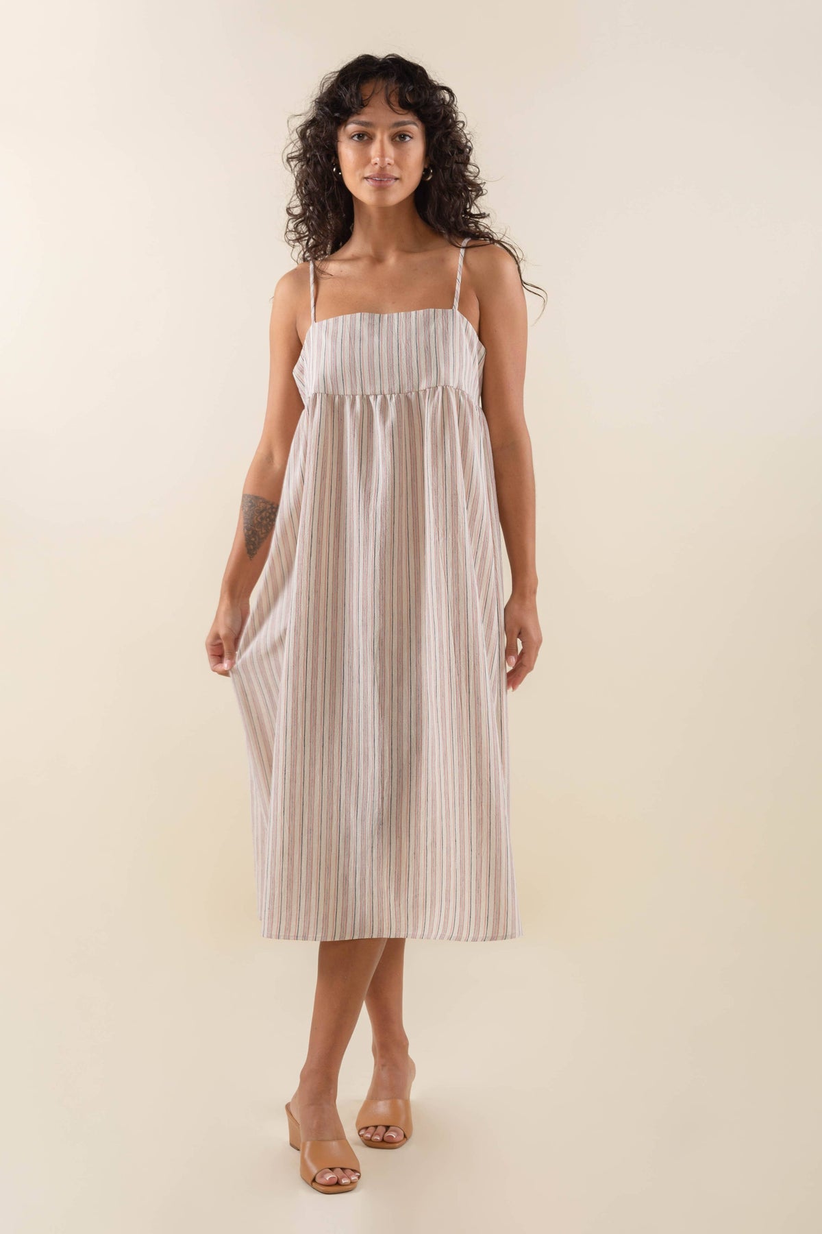 Dawson Baby Doll Midi Dress