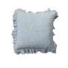Cotton Double Cloth Ruffled Pillow
