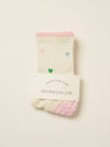 Mini Heart Petal Grip Sock