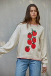 Tanya Tomato Sweater