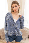 Elsa Knit Hoodie Cardigan
