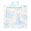 Blue & White Bunny Napkins