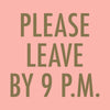 Pink Please Leave Cocktail Napkins