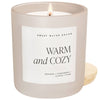 Warm and Cozy Soy Candle
