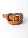 Classic Skinny Leather Fashion Belt