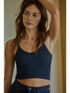 Bonnie Seamless Ribbed Cropped Cami