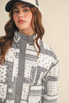 Allie Bandana Quilted Jacket