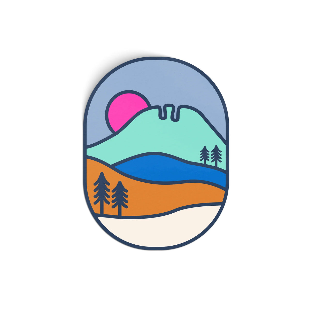 Horsetooth Mountain Sticker