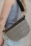 Diagonal Woven Westlyn Bum Bag
