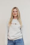 USA Icons Embroidered Crewneck