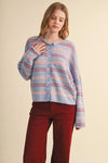 Anna Striped Sweater Top