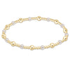 Sincerity Gold & Pearl 4mm Bracelet