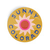 Sunny Colorado Vinyl Sticker