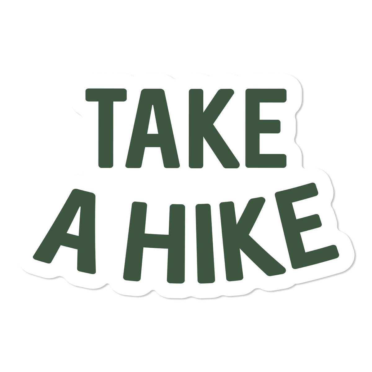 Take A Hike Sticker