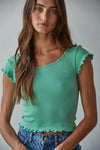 Millie Cap Sleeve Seamless Top
