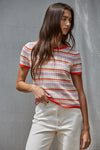 Hannah Cap Sleeve Tee