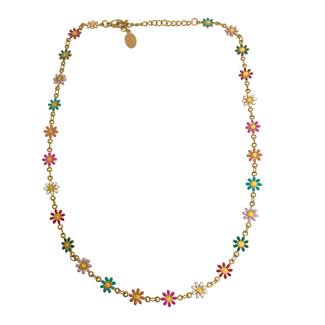 Daisy Multicolor Necklace