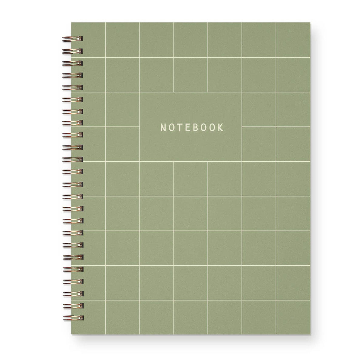 Grid Journal Lined Notebook