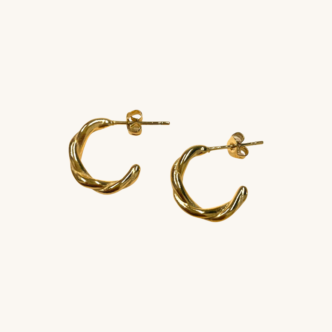 Capri Twist Hoops