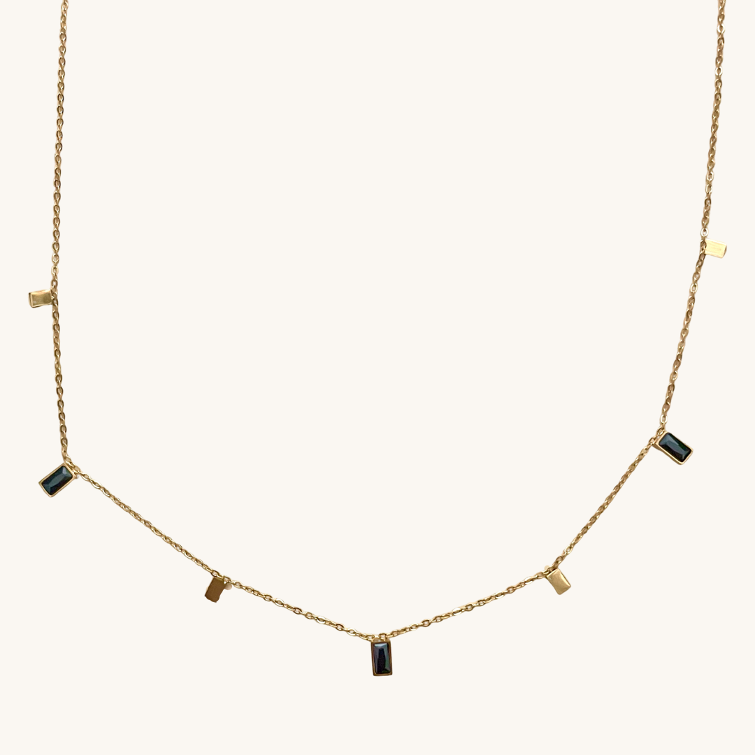 Lydia Black Onyx Necklace