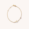 Martha Golden Cross Bracelet