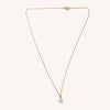 Round Gold Diamond Necklace