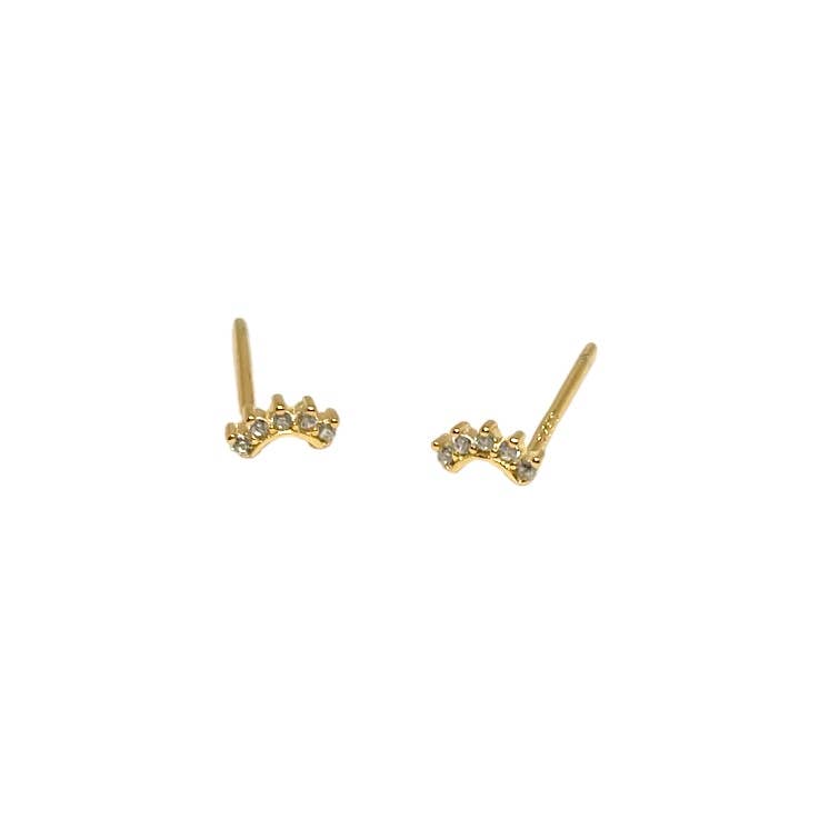 Wink Gold Studs