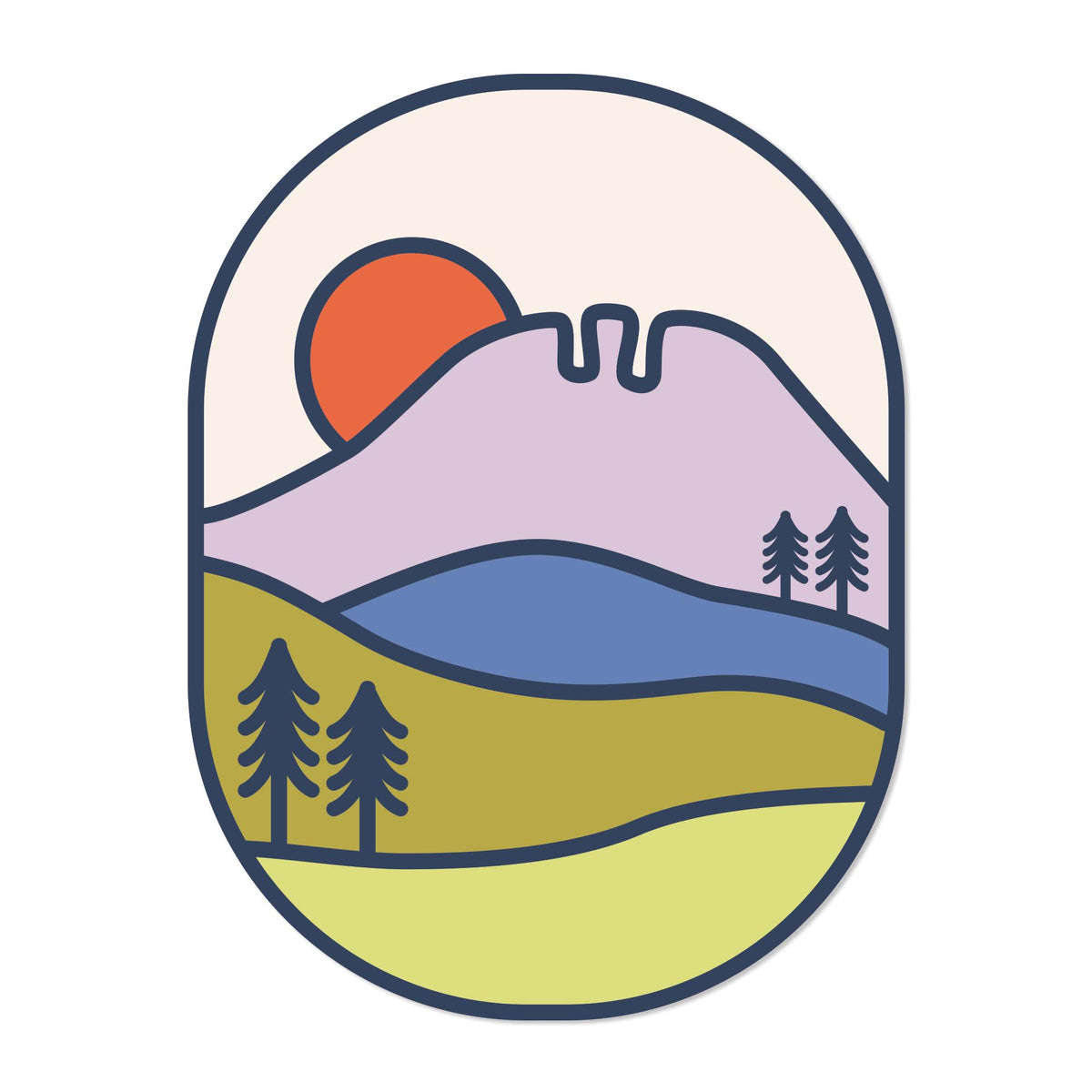 Horsetooth Mountain Sticker